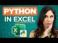 Introducing python in excel 