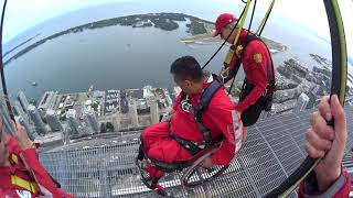 Rolling in the EdgeWalk 2018 - wheelchair accesible