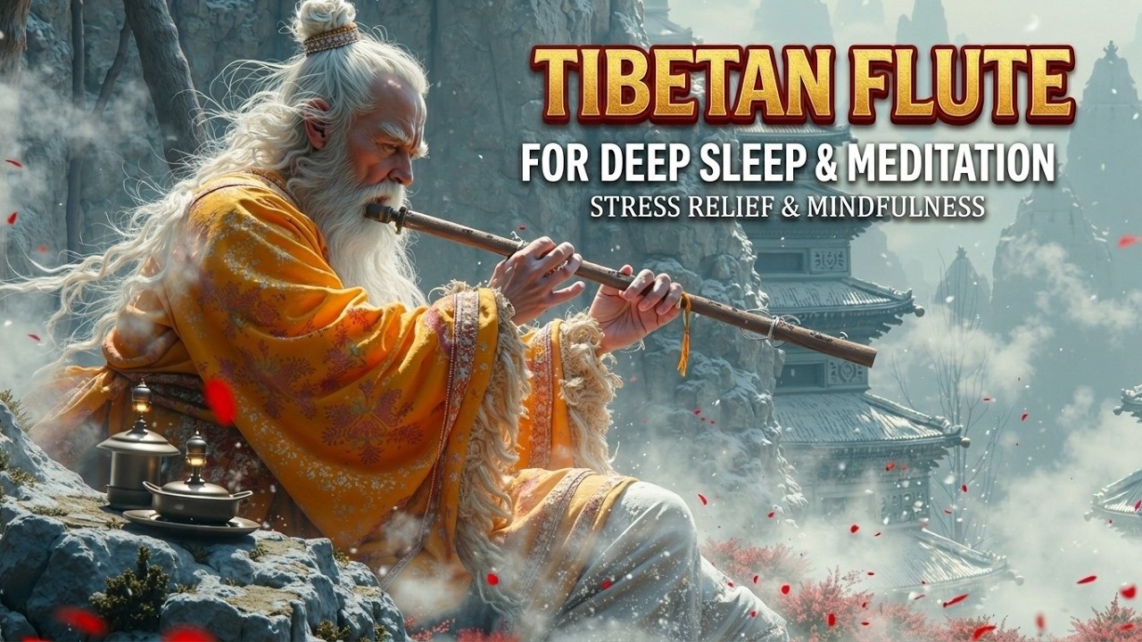 Tibetan Flute Music | Healing Music for Sleep and Stress Relief ...