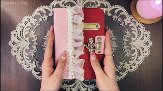 ASMR | 🚤벼랑위의 포뇨테마 다이어리 꾸미기 01 | 다꾸 | #scrapbooking #journal