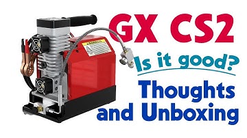 Introduction, unboxing, and first test of the GX CS2 compressor.