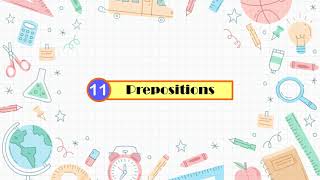 GOODWIN ENGLISH GRAMMAR CLASS 3 | CHAPTER 11 | Prepositions | English Grammar| CBSE
