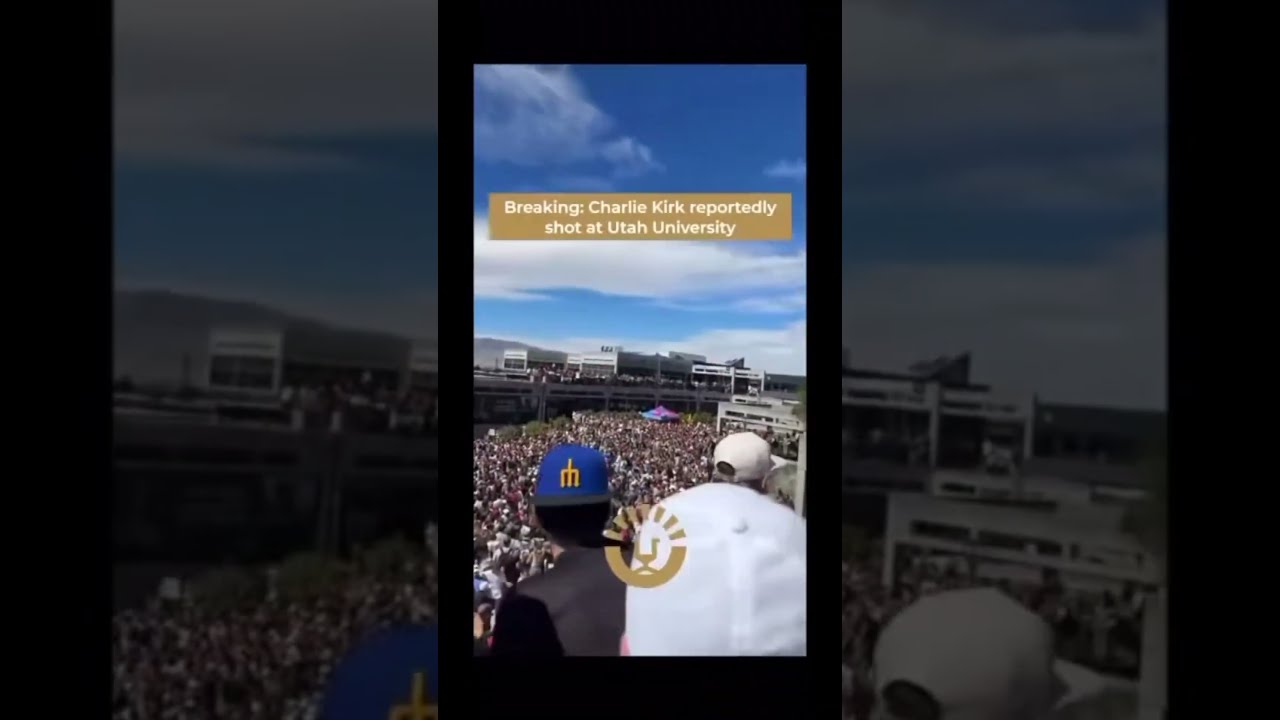 Charlie Kirk Shot Dead RAW VIDEO