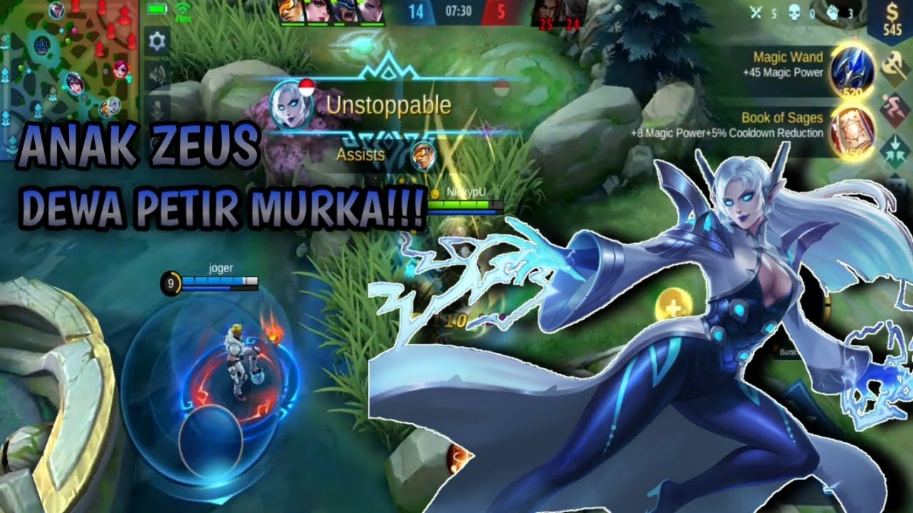 JANGAN SAMPAI ANAK  DEWA  PETIR MURKA MOBILE LEGEND  