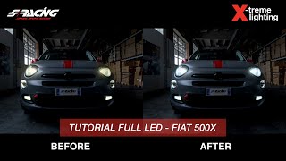 Fiat 500X - Installazione Full LED Conversion - Tutorial - Simoni Racing