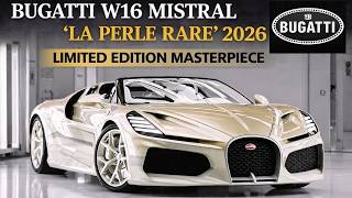 The Final W16 Legend Bugatti W16 Mistral La Perle Rare - 5-Minute Ultimate Deep Dive