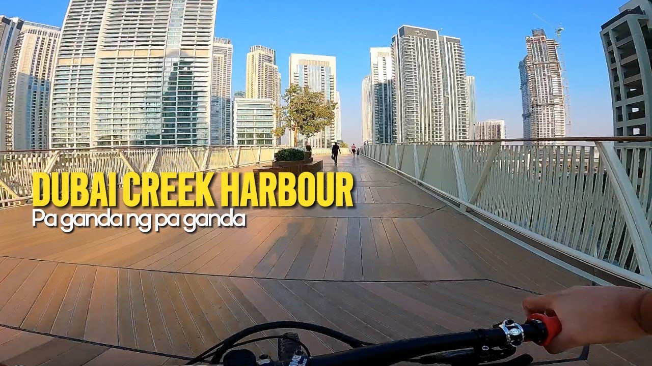 Route: Dubai Creek Park, MBRL, DFC, Creek Harbour and back