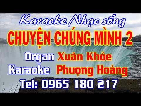 KARAOKE BOLERO | CHUYỆN CHÚNG MÌNH 2 (Fullbeat) tone nam