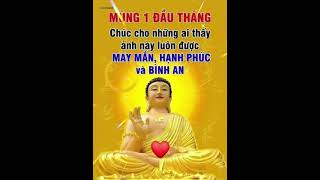 ##phatphap #adidaphat MÙNG MỘT ĐẦU THÁNG CHÚC CHO BẢN THÂN VÀ MỌI NGƯỜI LUÔN BÌNH AN VÀ MAY MẮN