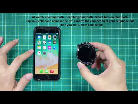 The Connection Between The L13 Smart Watch and iOS Mobile Phone - M Active APP