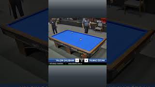 3 Cushion Billiards Good Shot Yalçin Çalişkan 2024 Ankara