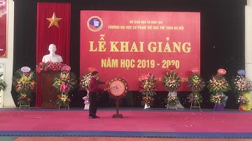 Khai giảng năm học mới 2019 2020