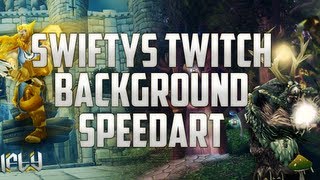 Speedart | Swifty TwitchTV Background