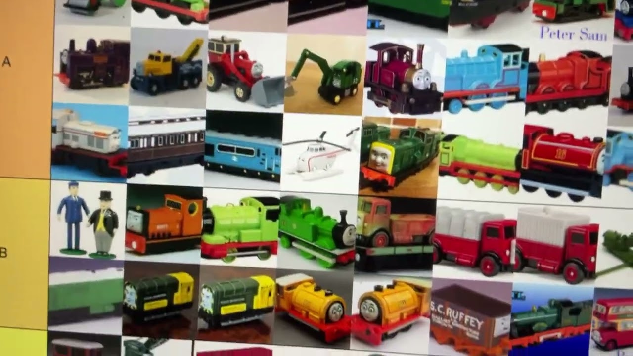 Ranking every Ertl Thomas and Friends item