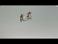 9ct Gold Knot Style Stud Earrings For Pierced Ears Pre Owned