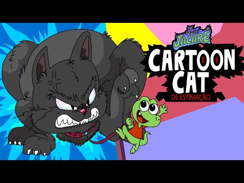 Cartoon Pet Cat Juca Jacaré: with Tobias and the Chicken with Dentures and Dogo and Ratch