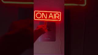 Impressive YouTube Decor Upgrade! Neon Sign & Silver Play Button#YouTubeDecor #LEDsign