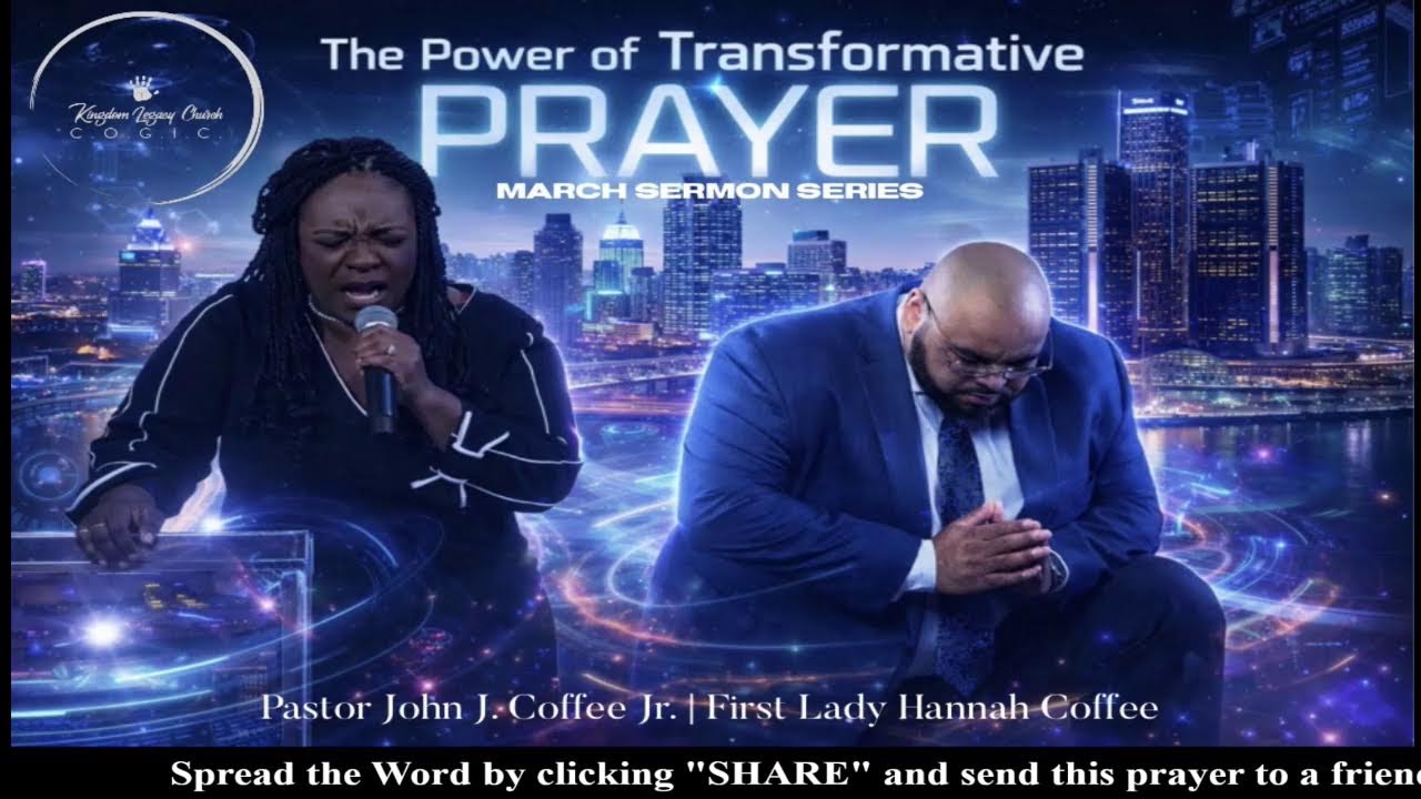 6:15am - 6:30am Not My Will But Thy Will Be Done - Luke 22:42 - First Lady Hannah Coffee