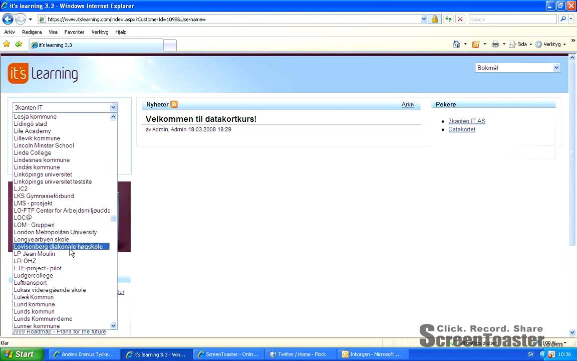 Itslearning com lidingö Itslearning com lidingö