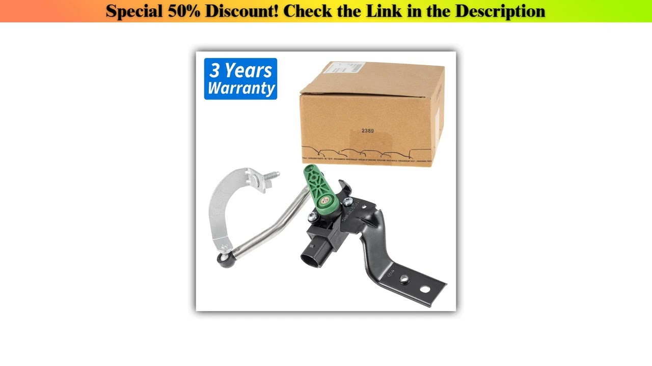 Top Original Front Left Headlight Level Sensor 5Q0412521C For SEAT Leon 2013-18,Tarraco 2018-,SKODA