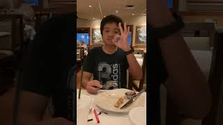 POV: you eat at a fancy restaurant with your parents