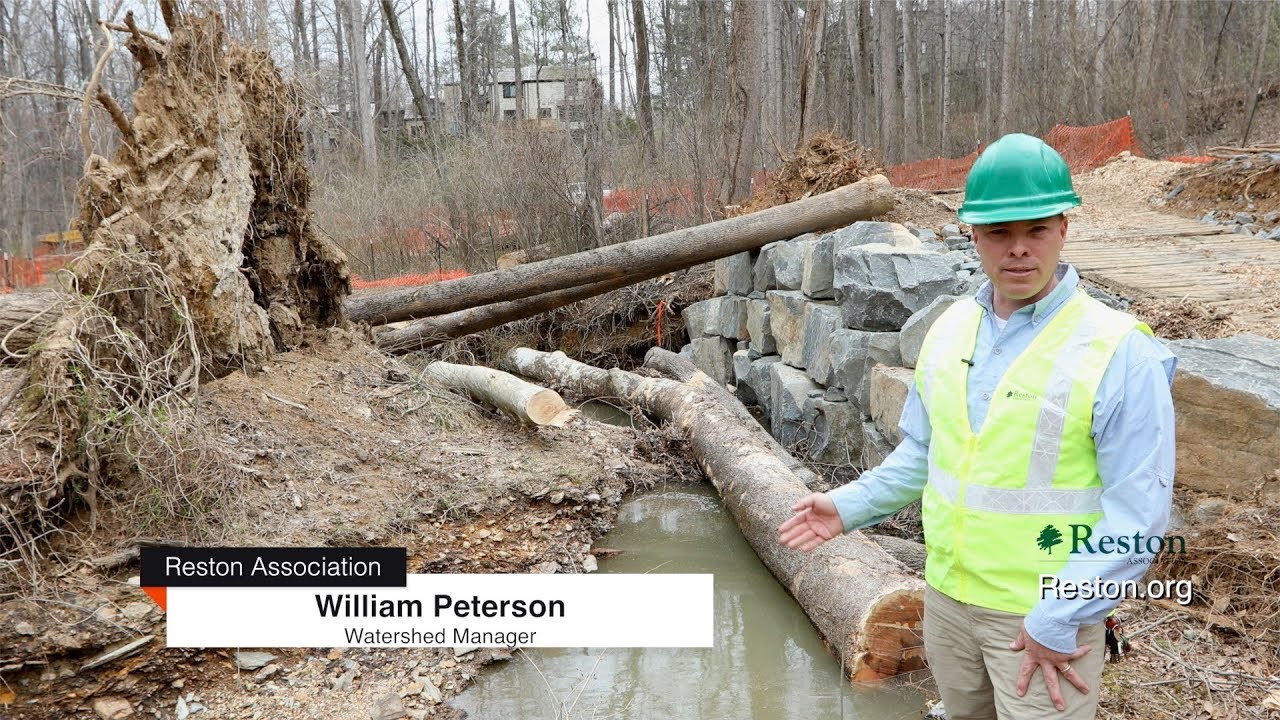 Reston Today - Stream Restoration - Wiehle South