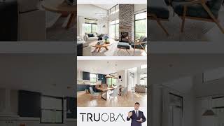 Contemporary 4 Bedroom House Plan with Customization Options Truoba 1222