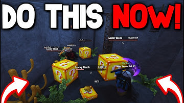 How To FIND LUCKY BLOCKS in The Forge! Roblox