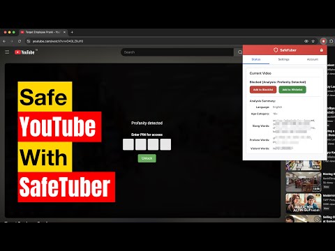 SafeTuber – YouTube Content Filter video preview 2