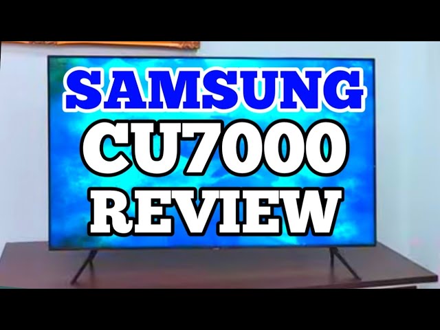 Samsung 43” Class CU7000 Crystal UHD 4K Smart Tizen TV UN43CU7000FXZA -  Best Buy