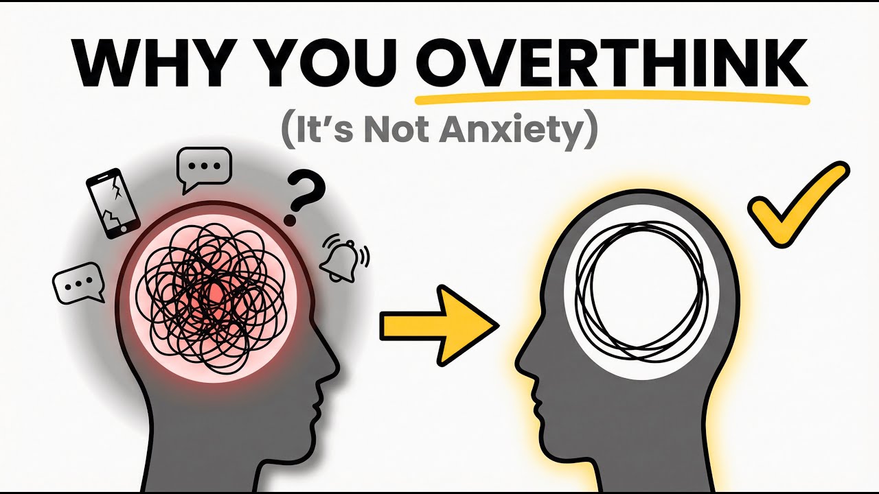 Why You Overthink Everything (It’s Not Anxiety)