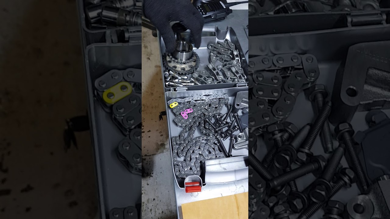 ЗАМЕНА ЦЕПИ ГРМ И РАСПРЕДВАЛОВ ХАЙЛЮКС 1.