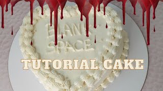 BLANK SPACE CAKE, tutorial ♥️ Taylor Swift