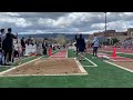 :ong jump at the Class 4A West Regional
