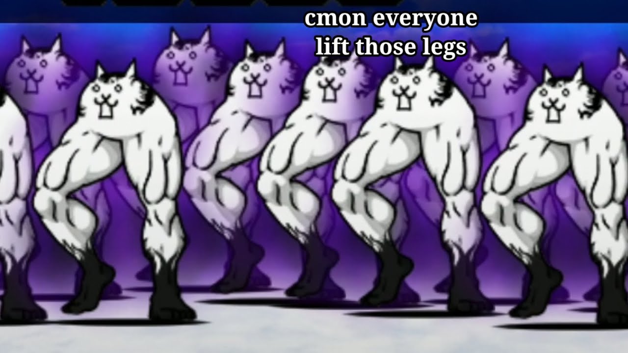 Battle Cats Leg Day! YouTube