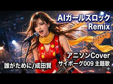 サイボーグ009 "誰がために"､"Cyborg 009"/AIガールズロック Remix