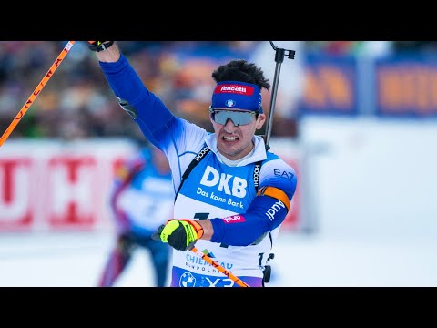 BIATHLON - L'Italien Tommaso Giacomel remporte la mass start de Ruhpolding