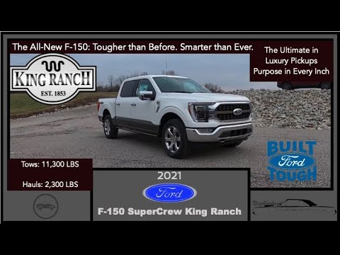 2021 Ford F 150 SuperCrew King Ranch 4X4 |Detailed In Depth Review