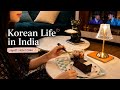 Korean Life in India 🇮🇳 | A Cake Run to Hyatt & Coffee Time