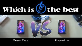 SpeedTest kernel  overclock KangarooX r4 4 vs KangarooX r5 1 in havoc | Which is the best