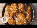 Crispy Honey Lemon Chicken Wings | Easy and Simple Recipe | Crunchy Wings