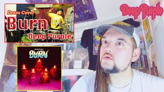 Drummer reacts to "Burn" by Deep Purple (YOYOKA Drum Cover)