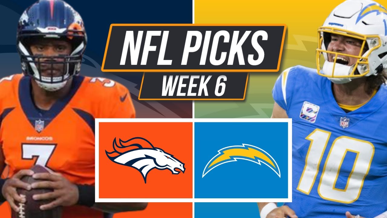 NFL Picks - Denver Broncos vs Los Angeles Chargers - Monday Night ...