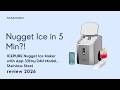 ICEPURE Nugget Ice Maker with App 33lbs/24H Review: This WiFi Ice Machine Is Absolutely Insane