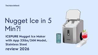 ICEPURE Nugget Ice Maker with App 33lbs/24H Review: This WiFi Ice Machine Is Absolutely Insane screenshot 2