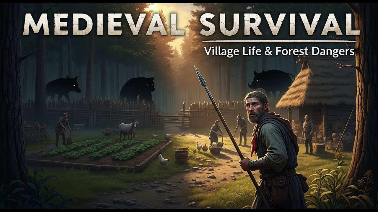 Medieval Survival Life  Risking Everything in the Forest | The Harsh Village Life of the Middle Ages