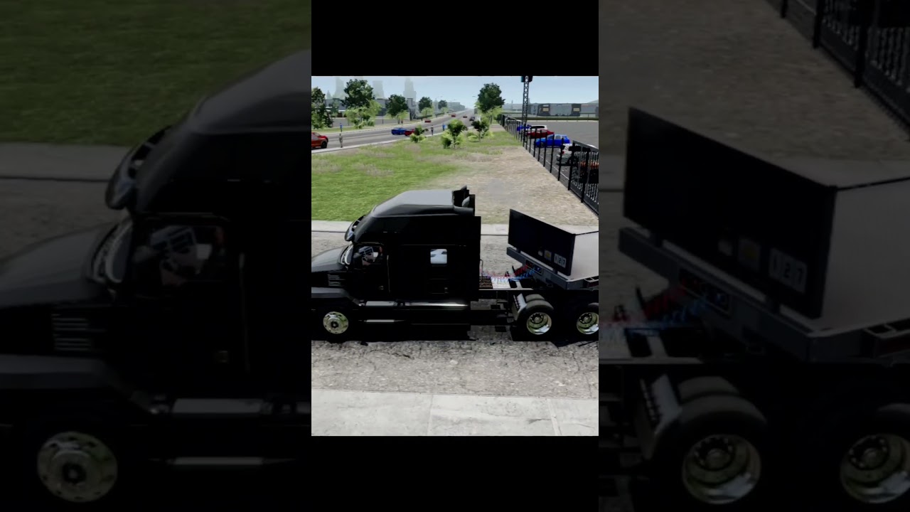 Cargo Truck Driving In Heavy Traffic #ytshorts #shorts #trending #seetlehar