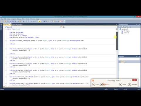 Visual Basic 2010 Tutorial-6 | Calculator part 2 in urdu/hindi