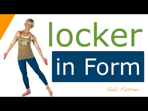 💐20 min. locker in Form | Figurtraining ohne Geräte, auch für Einsteiger