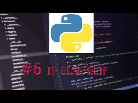 การเขียนโปรแกรม ภาษา PYTHON #6  if else elif